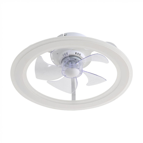 Orren Ellis 17.5'' Danuel LED Bladeless Ceiling Fan with Remote Control